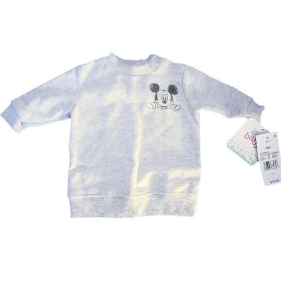 NWT Disney Baby Mickey Mouse 2pc Sweatsuit sz Newborn Boy/Girl/Neutral - Picture 2 of 7